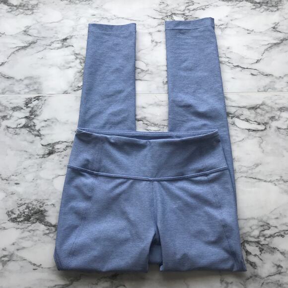 Outdoor Voices Warmup Cropped Lilac Leggings - Picture 3 of 7